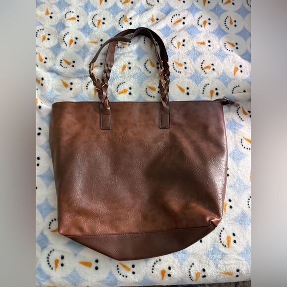 Vintage Tassel Tote Bag, Large Capacity Braided Shoulder Strap Bag - Picture 3 of 12